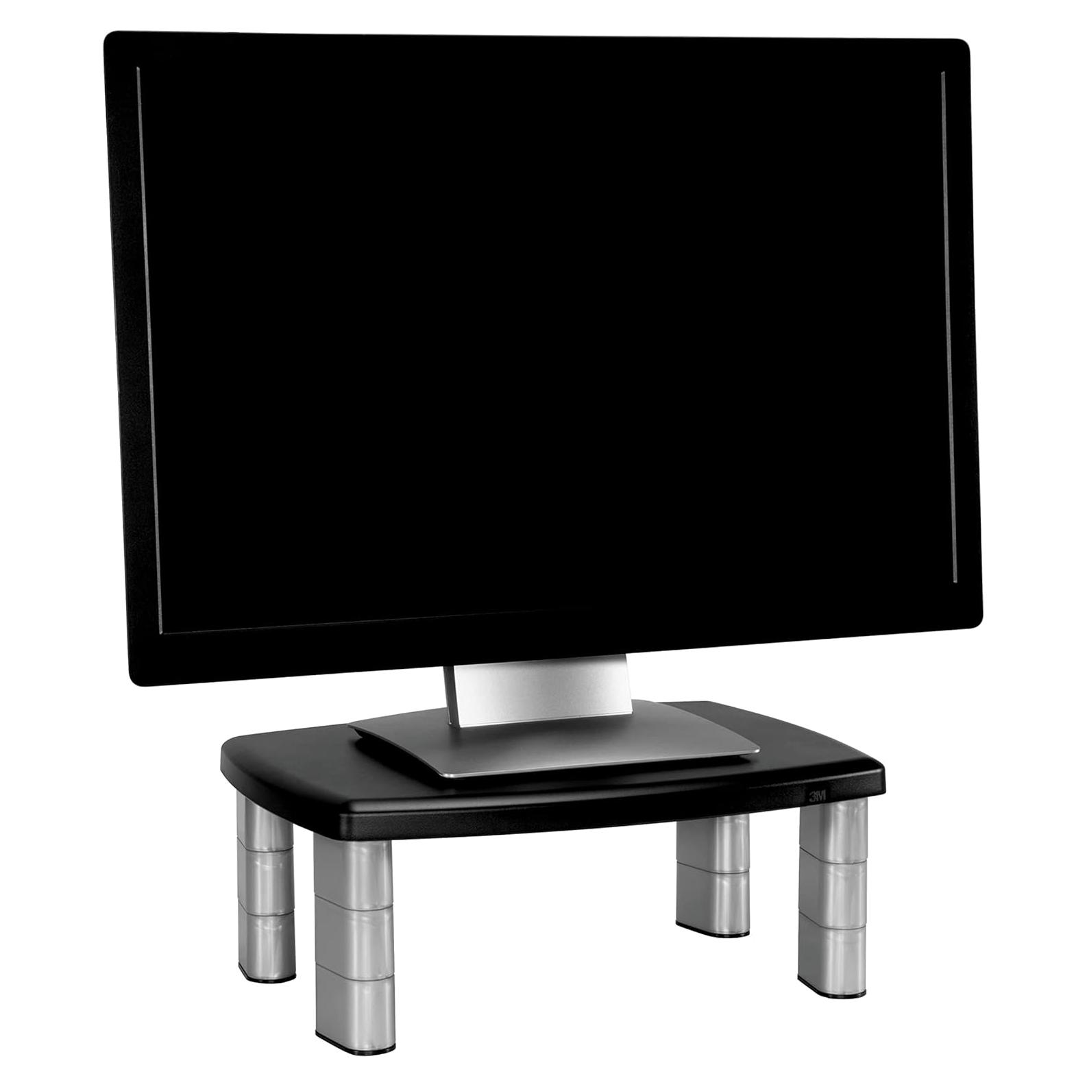 Soporte de Monitor Ajustable 3M MS80B, Altura 2.54 a 14.92 cm
