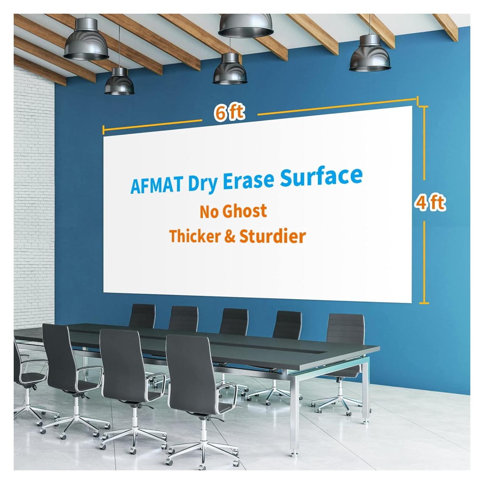 Papel Tapiz de Pizarra AFMAT 1.83x1.22m Autoadhesivo