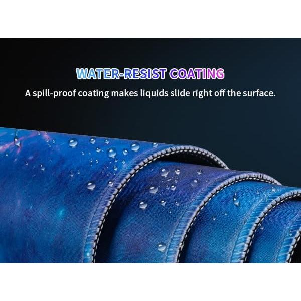 Alfombrilla de Ratón Grande Tongyanat Estrellado 60x30cm