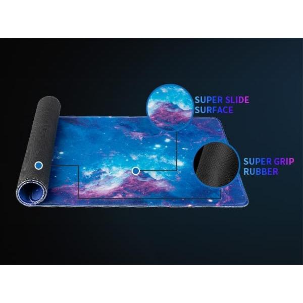 Alfombrilla de Ratón Grande Tongyanat Estrellado 60x30cm
