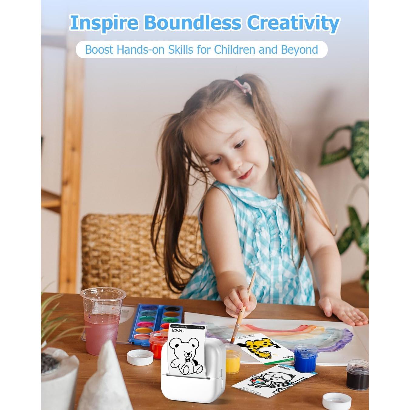 Impresora de Etiquetas Térmicas WCZ M02X Bluetooth 3 Rollos