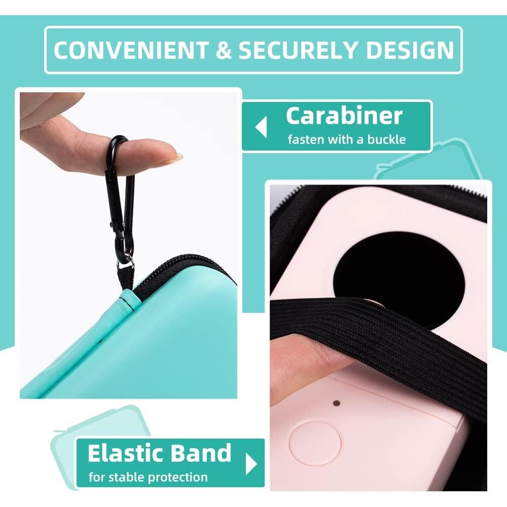 Funda de Almacenamiento Impermeable Phomemo D30 Verde