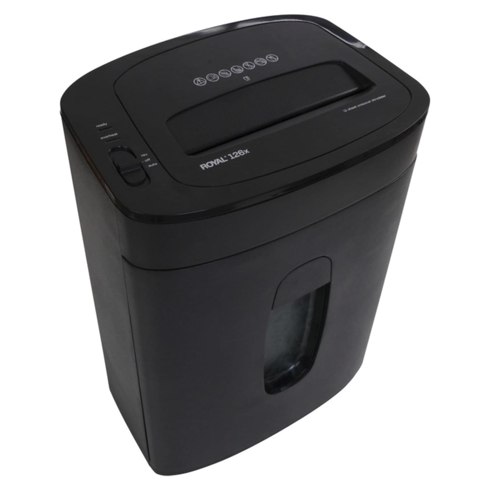 Trituradora de Papel Royal 95001G Corte Cruzado 12 Hojas