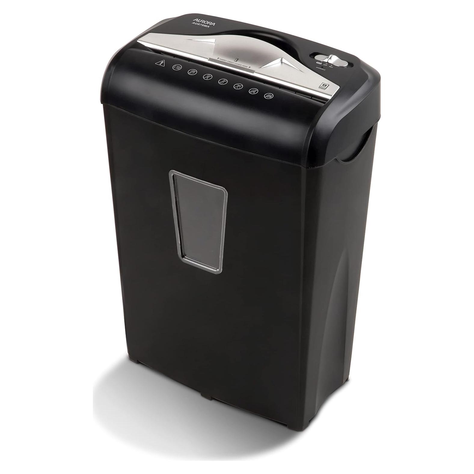 Trituradora de Papel Aurora AU870MA Micro-Corte 8 Hojas
