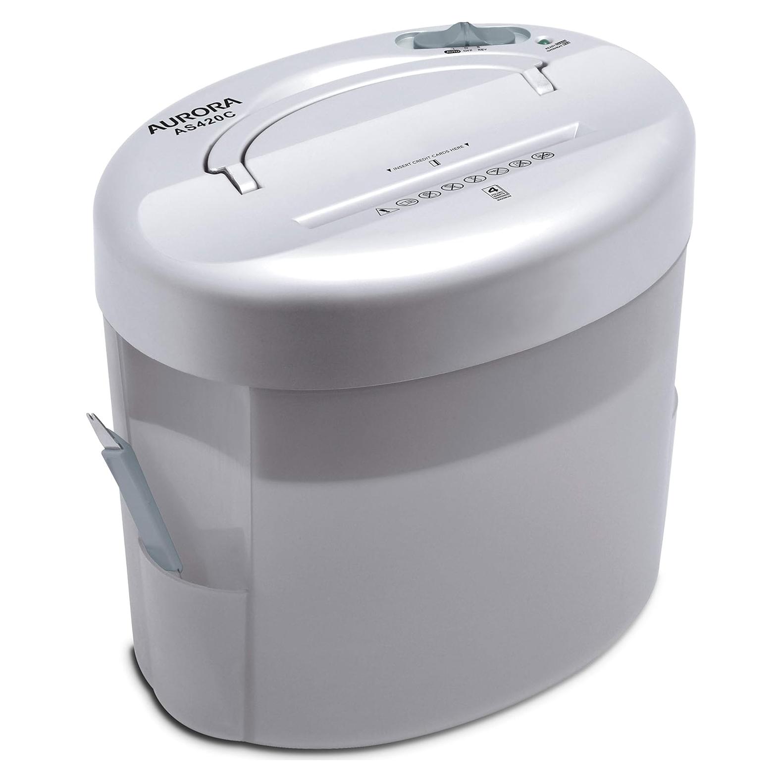 Destructora de papel Aurora AS420C corte en cruz 4 hojas