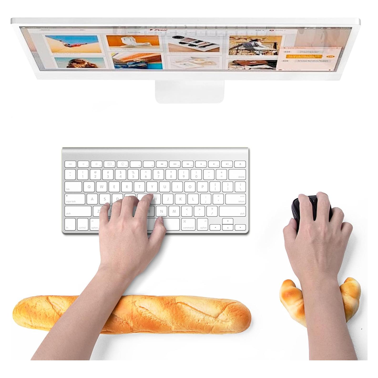 Soporte de muñeca para teclado y ratón Bvya Iris132 suave