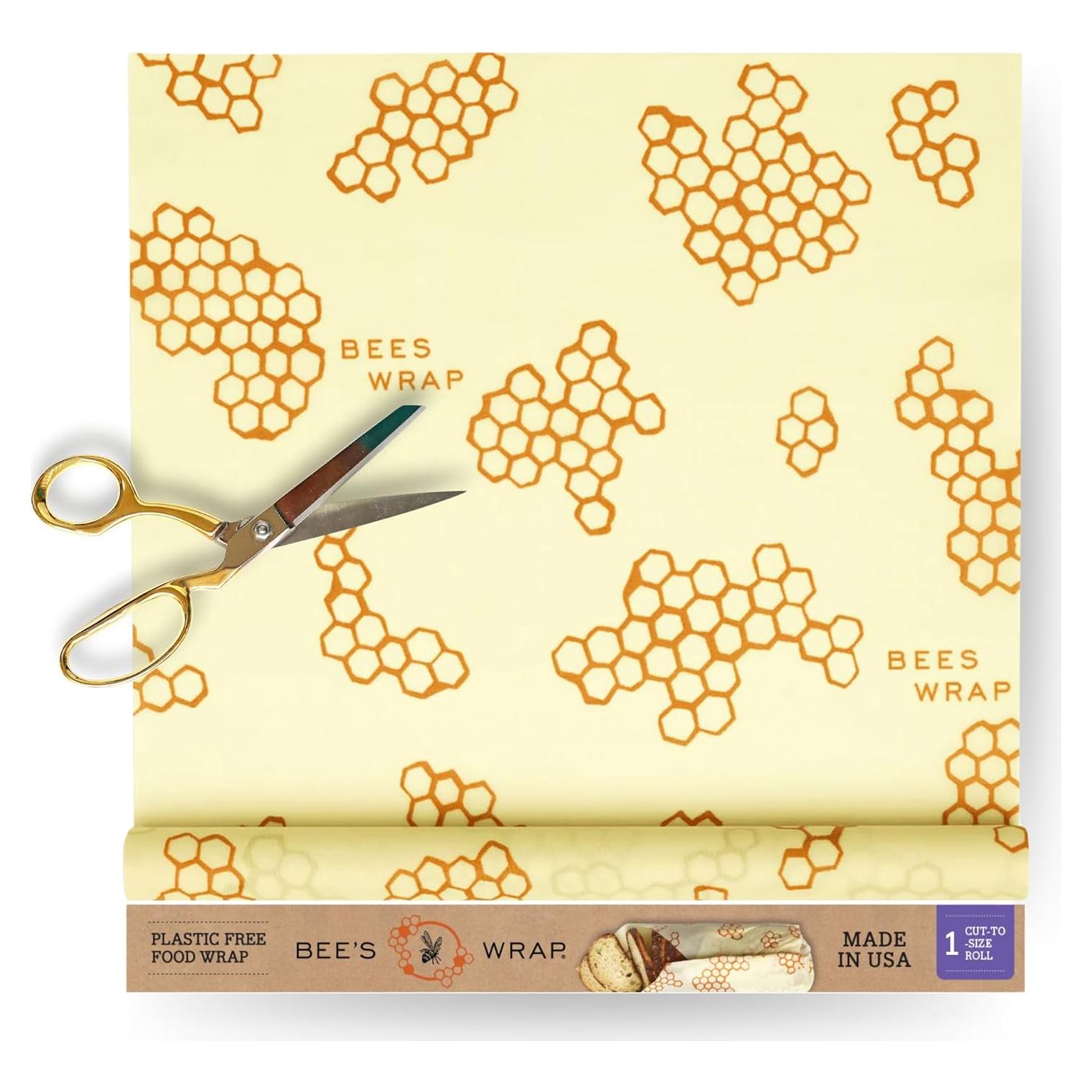 Envoltura de Cera de Abeja Bee's Wrap 35.56x132.08 cm Reutilizable