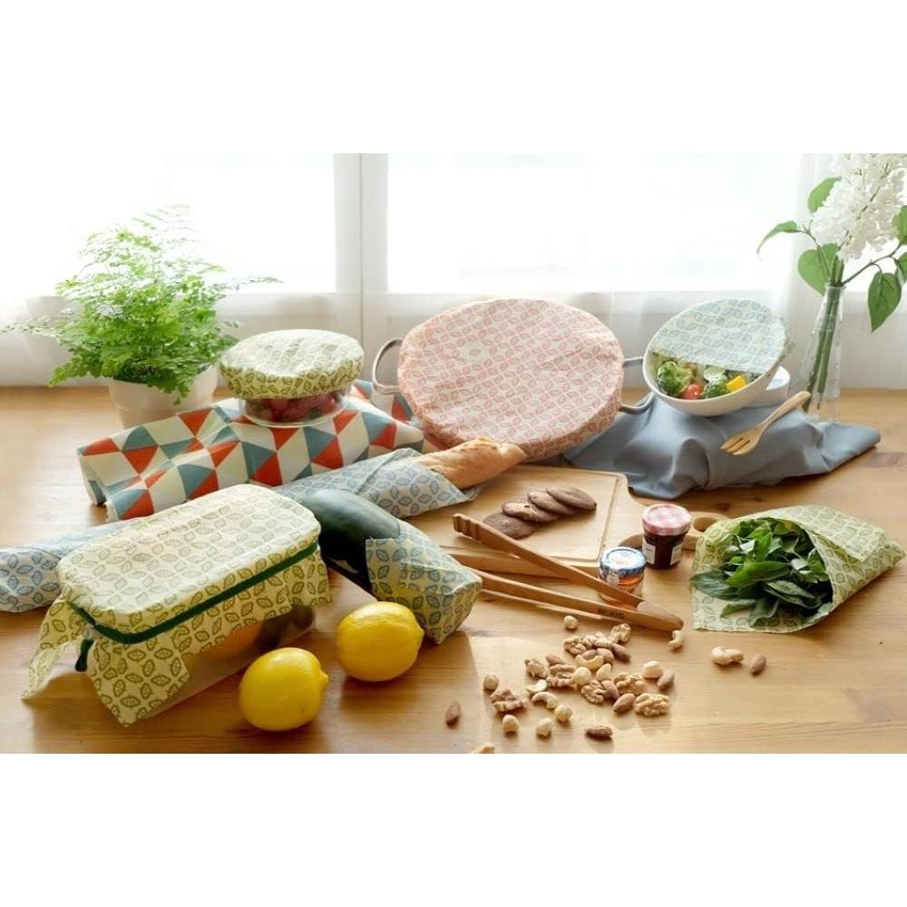 Envoltura de Alimentos de Cera de Abeja Wrap Cap - Verde 31cm