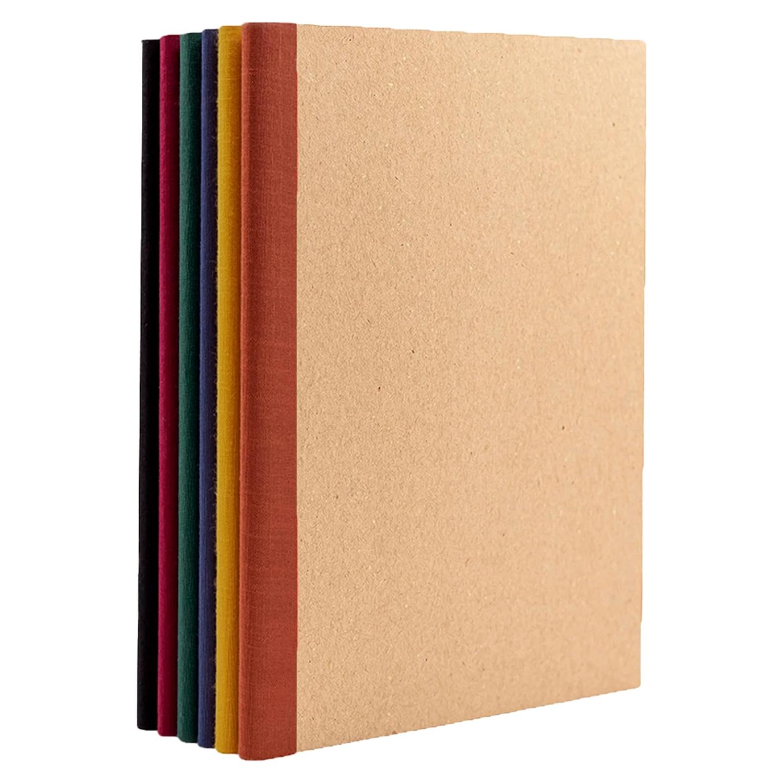 Paquete de 6 Cuadernos de Composición PAPERAGE 120 Páginas