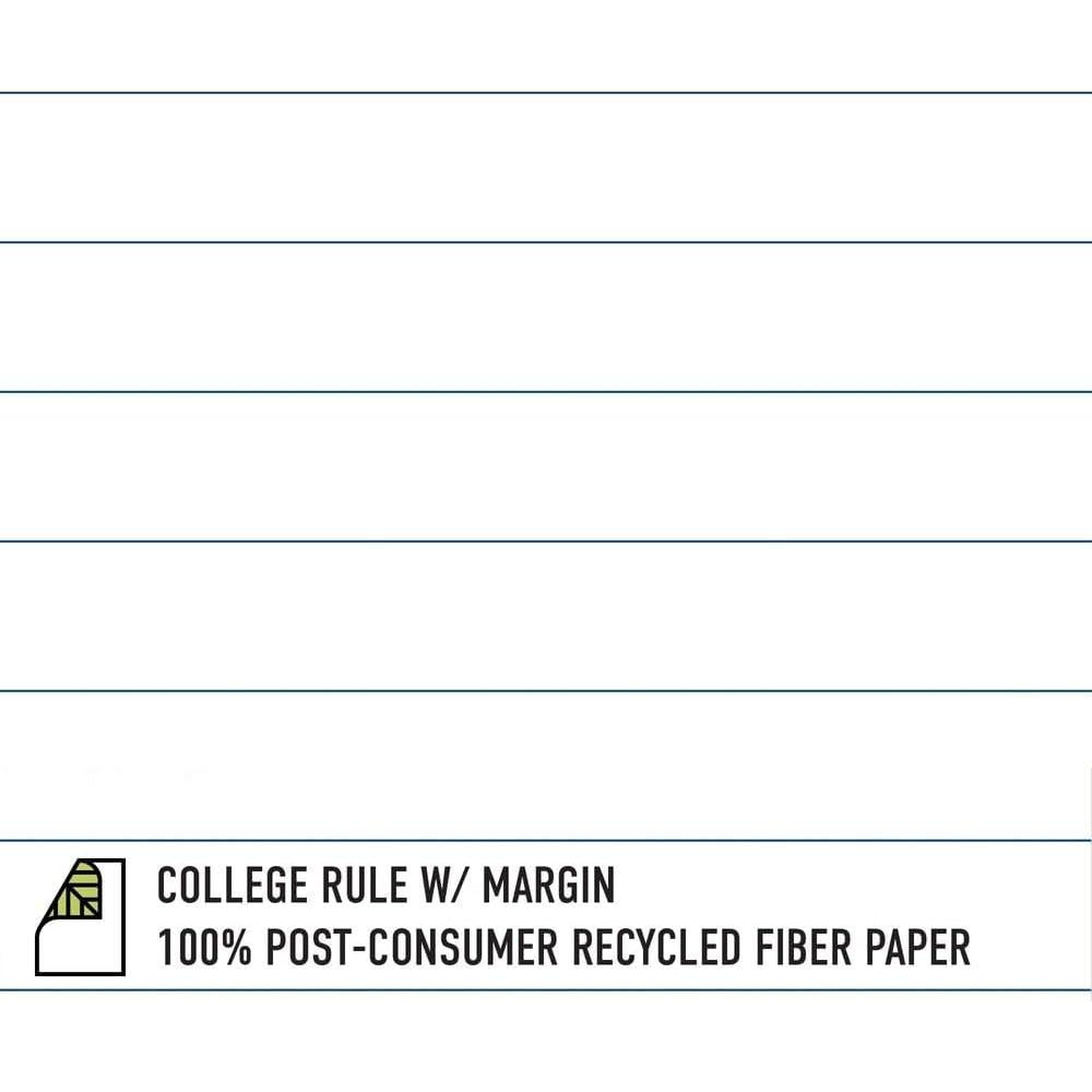 Cuadernos de Composición New Leaf Paper, Paquete de 4, 80 Hojas