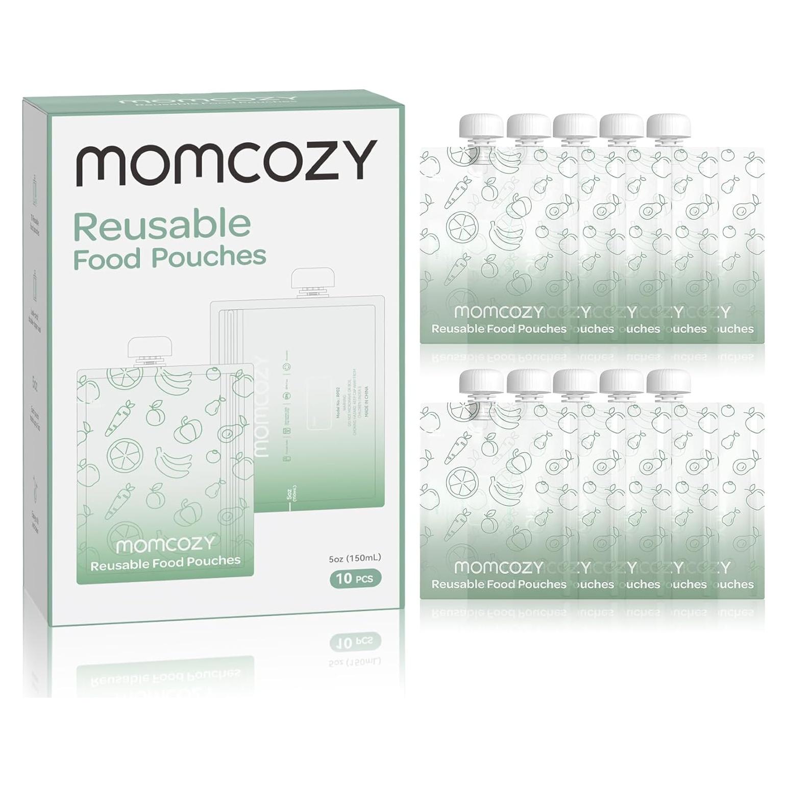 Bolsas Reutilizables para Comida Bebé Momcozy 148ml 10 Unidades