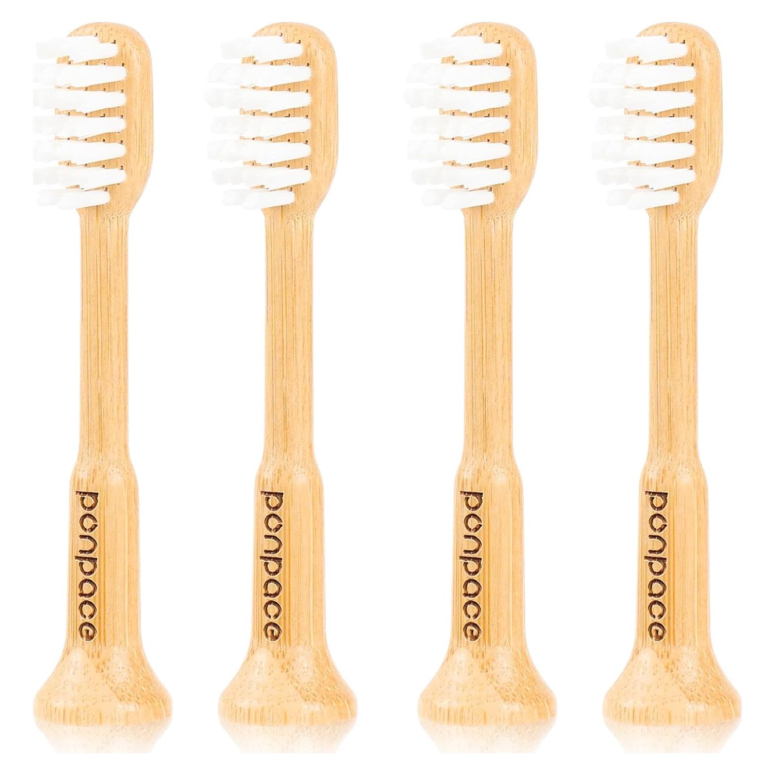 Cabezas de cepillo de dientes de bambú Ponpace para Laifen