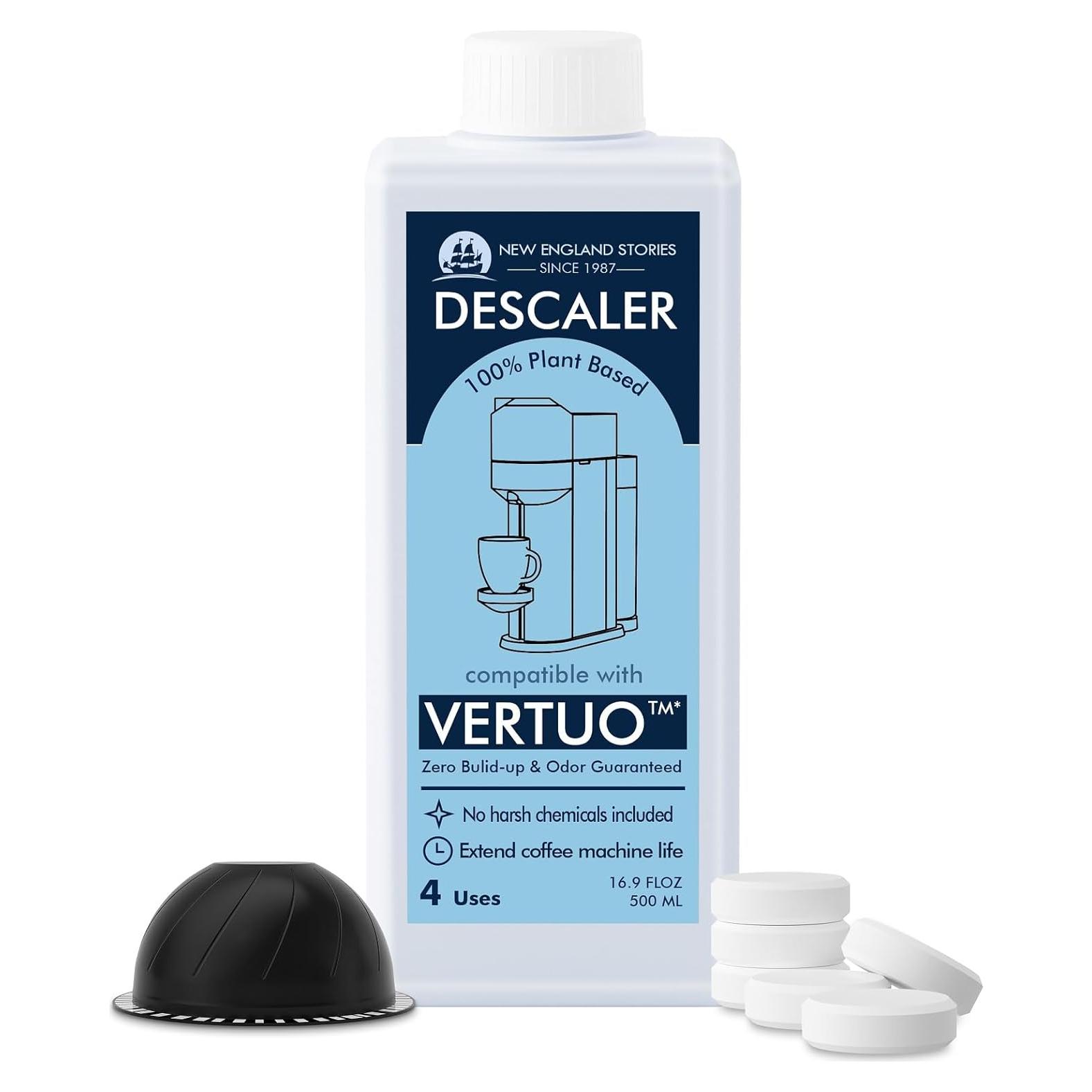 Kit de Descalcificación New England Stories para Nespresso Vertuo - 12 Meses