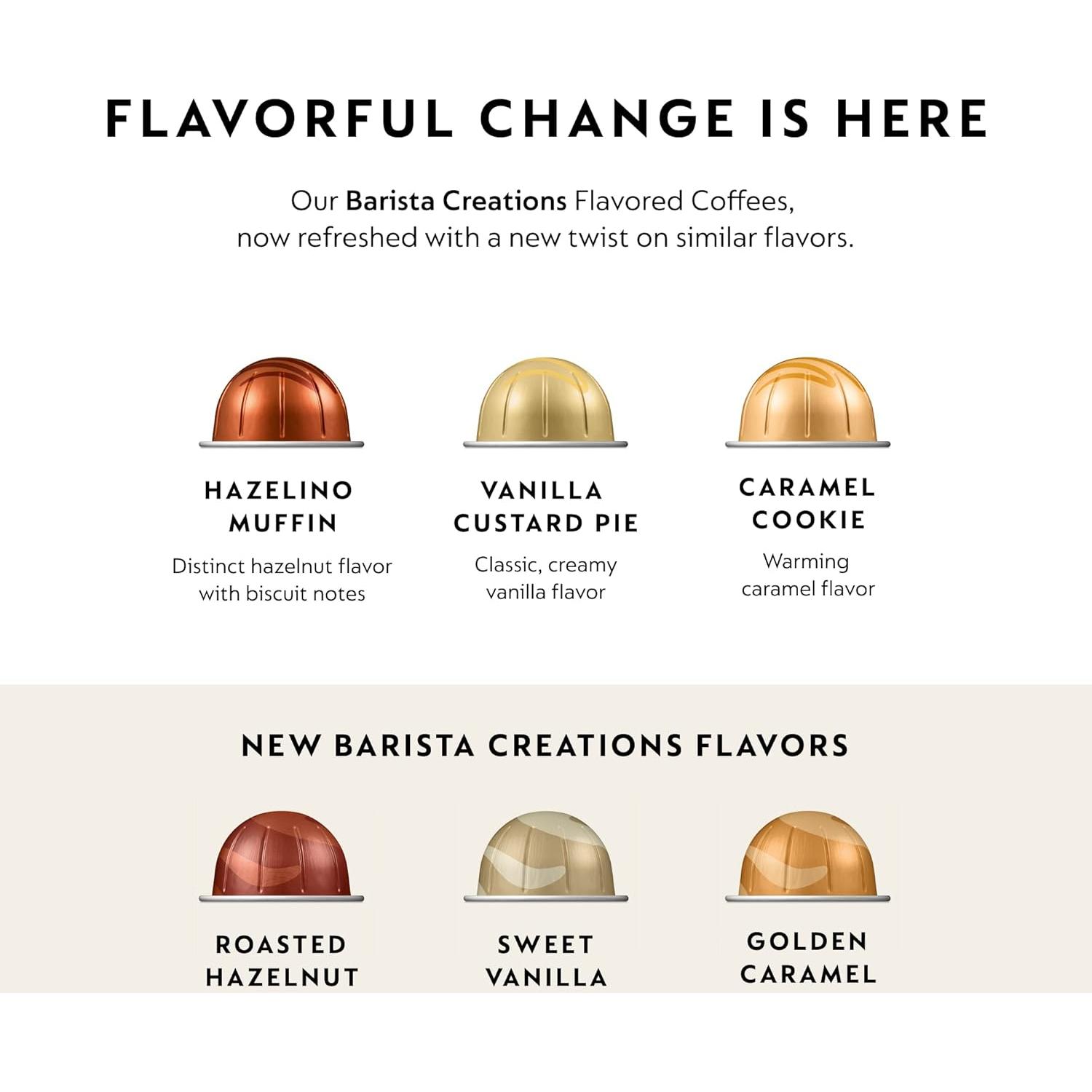 Cápsulas de Café Nespresso Vertuo Barista 30 Unidades 230ml