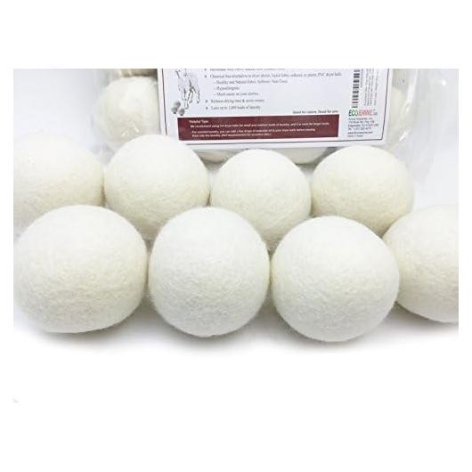 Bolas de Secadora de Lana EcoJeannie - 8 Piezas Ecológicas