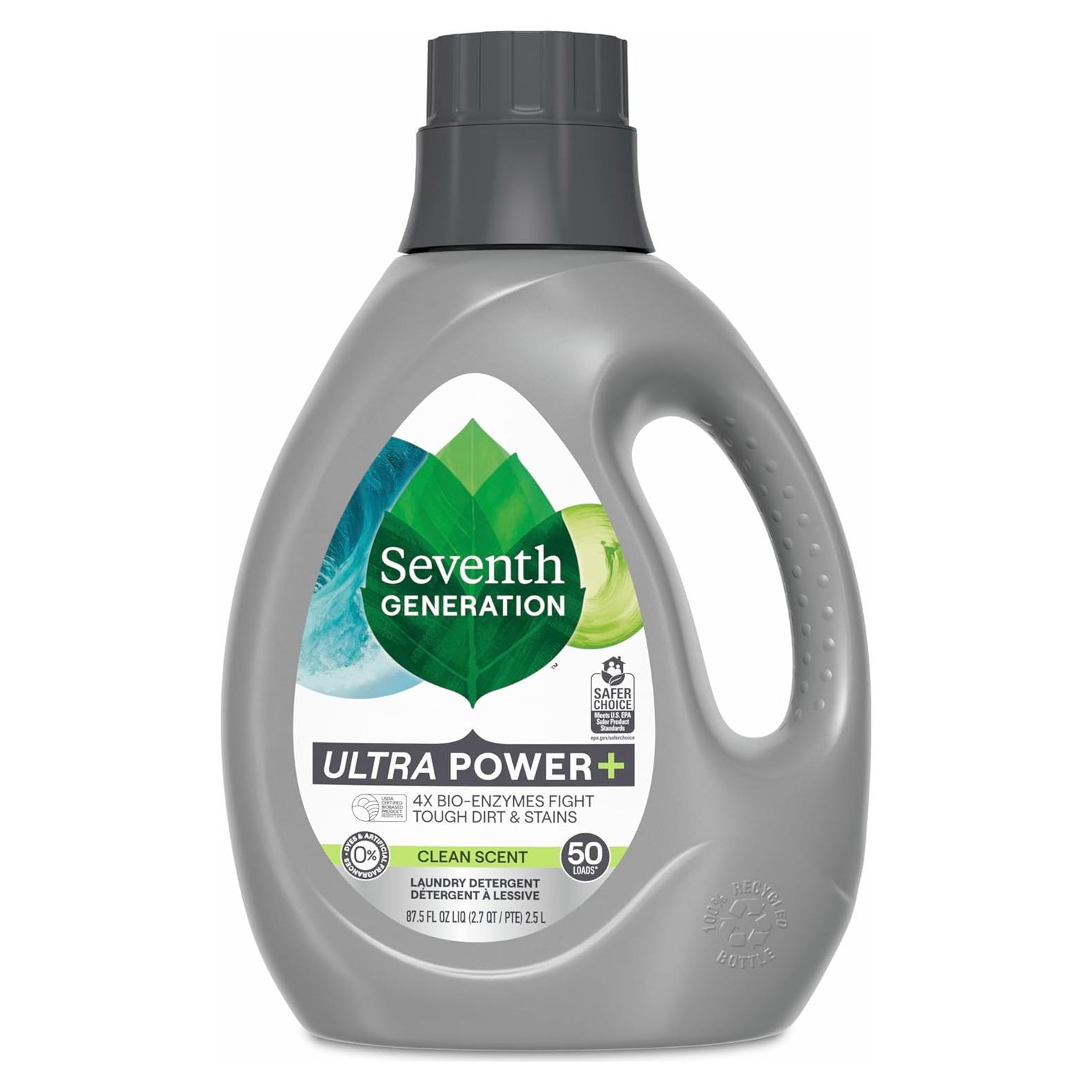 Detergente Líquido para Ropa Seventh Generation 2.59L Aroma Limpio