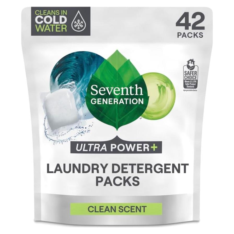 Detergente para Ropa Ultra Poder Plus Séptima Generación 839g