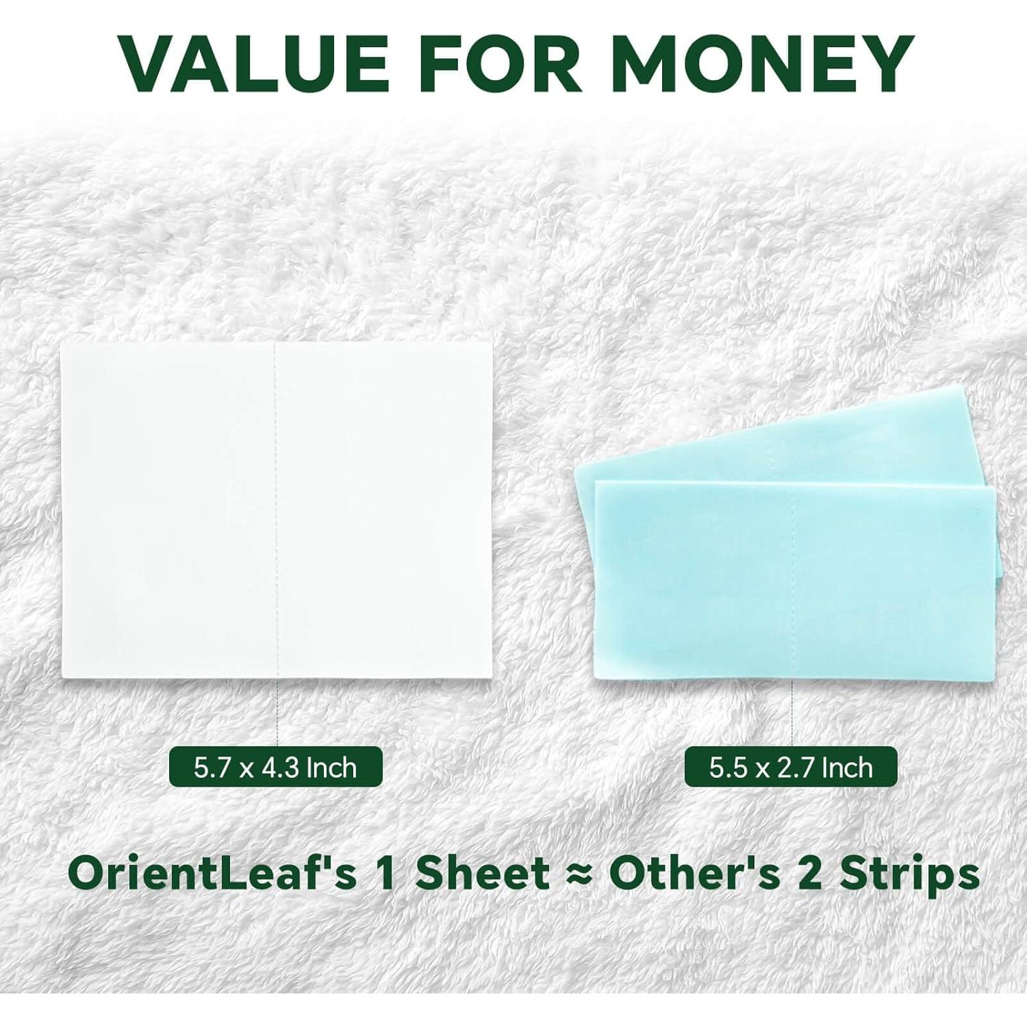 Hojas de Detergente Ecológicas OrientLeaf Aroma Fresco 80 Unidades