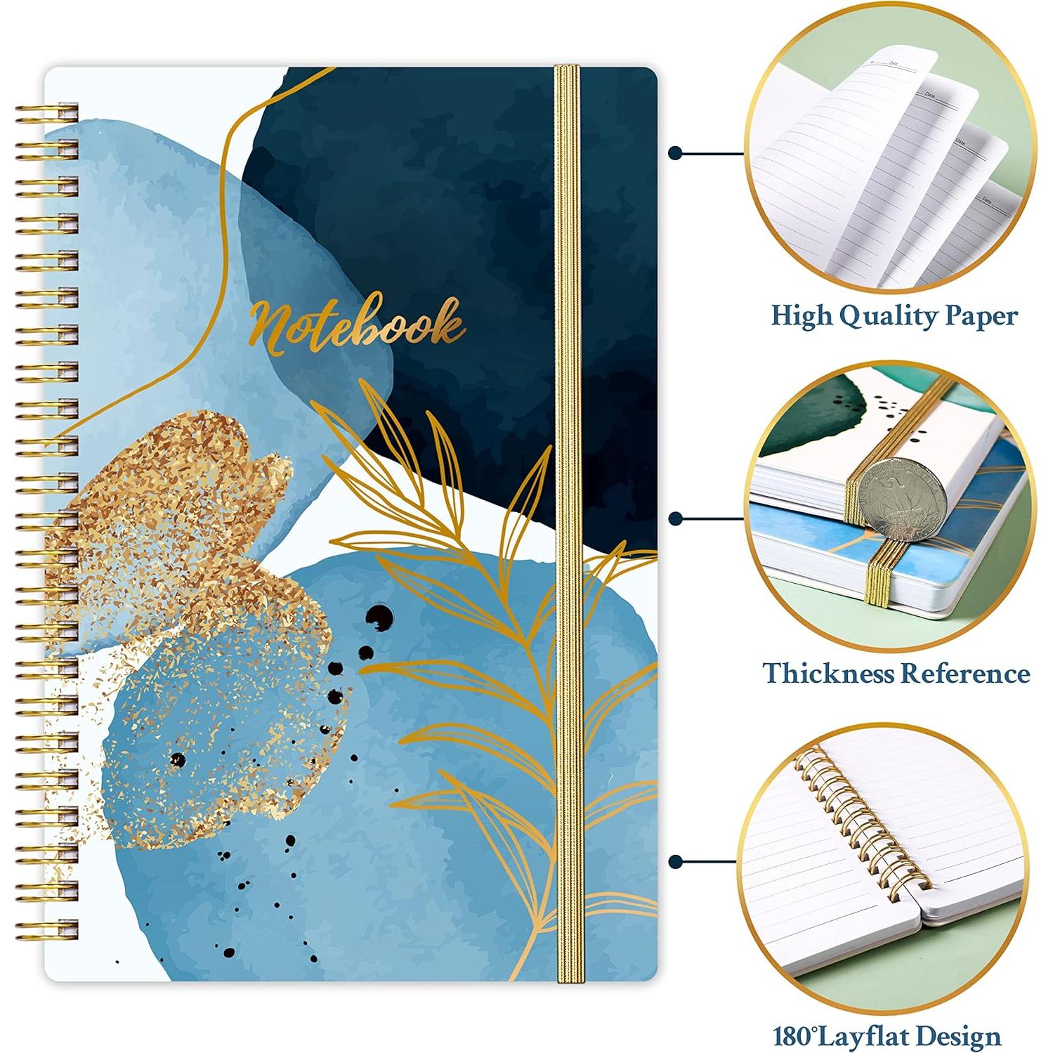 Paquete de 3 Cuadernos A5 Rayados Chopet - Papel Grueso