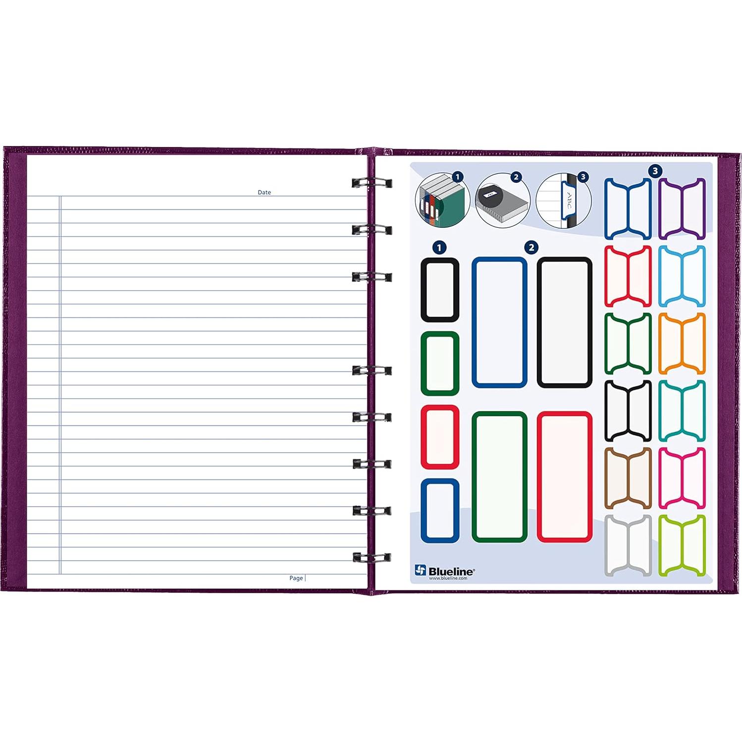 Cuaderno Blueline NotePro Ejecutivo Tapa Dura 150 Páginas Uva