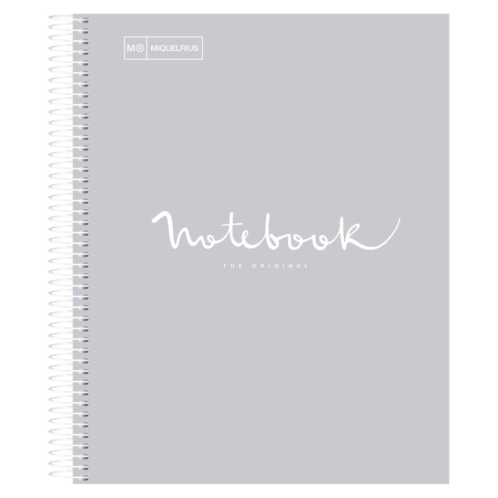 Cuaderno Espiral Miquel Rius 28x21.6 cm Rayado 80 Hojas