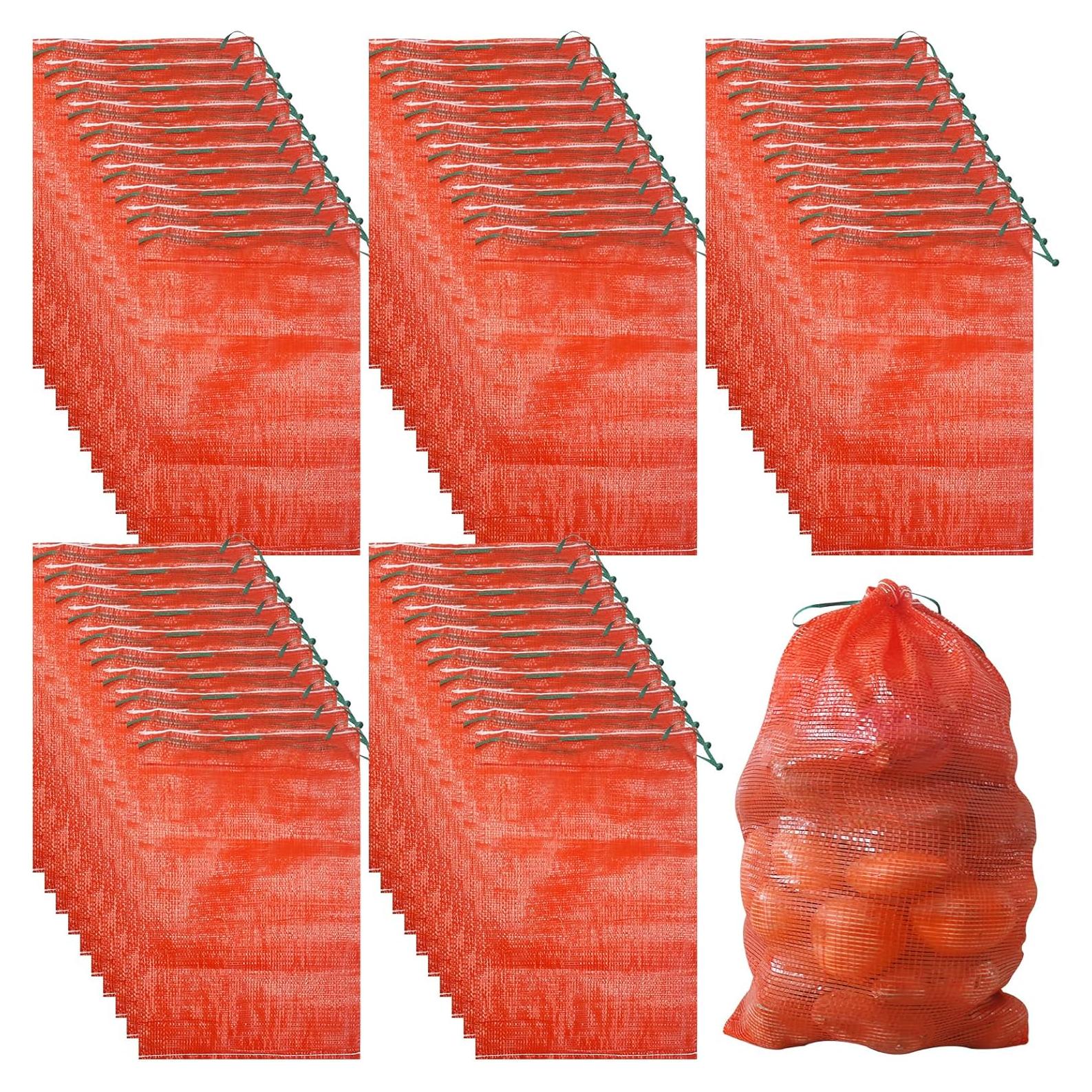 Paquete de 50 bolsas de malla SFIELCAPA 40x68 cm 16.3 kg