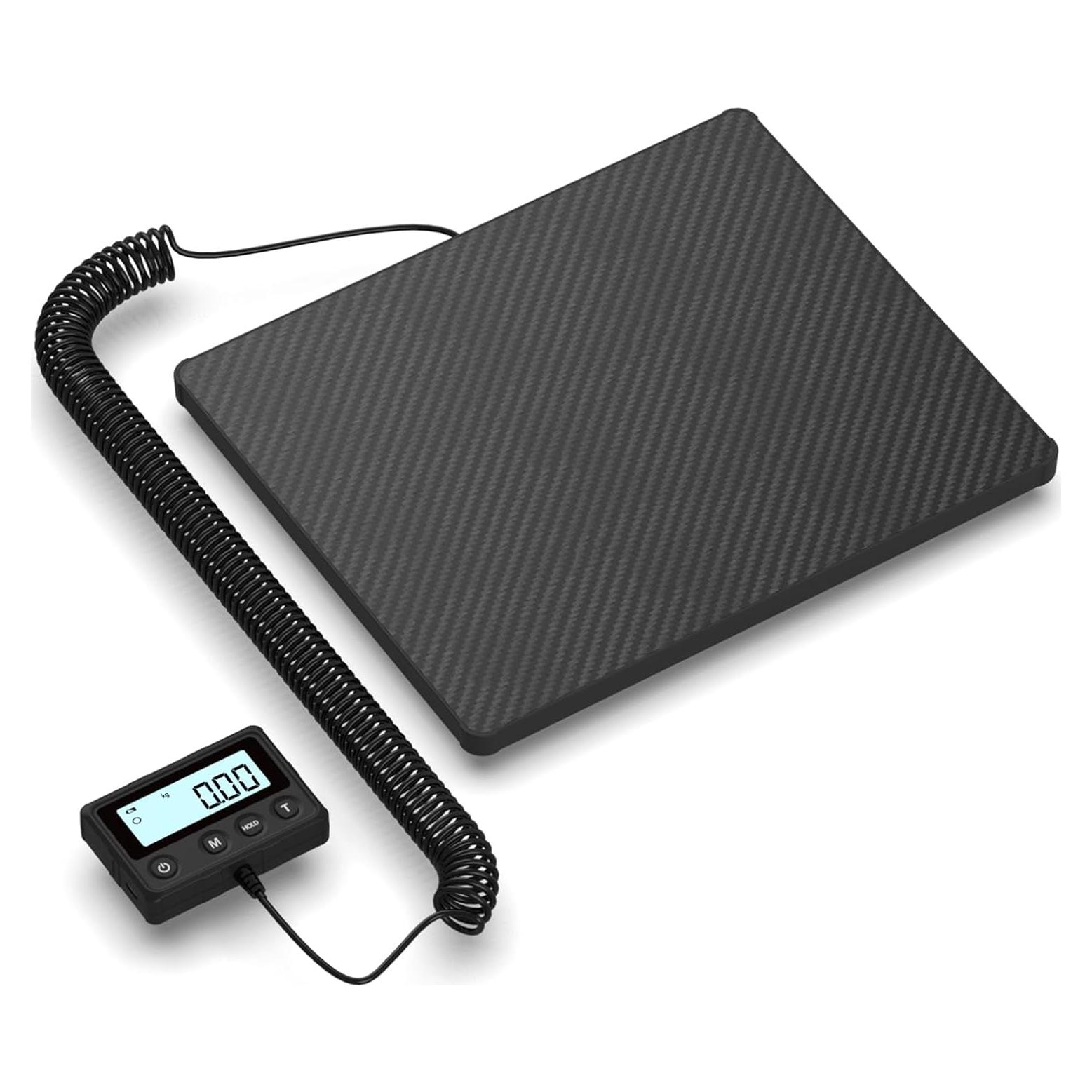 Báscula Digital de Envío MAXUS 199.58kg/10g con Tara y Retención