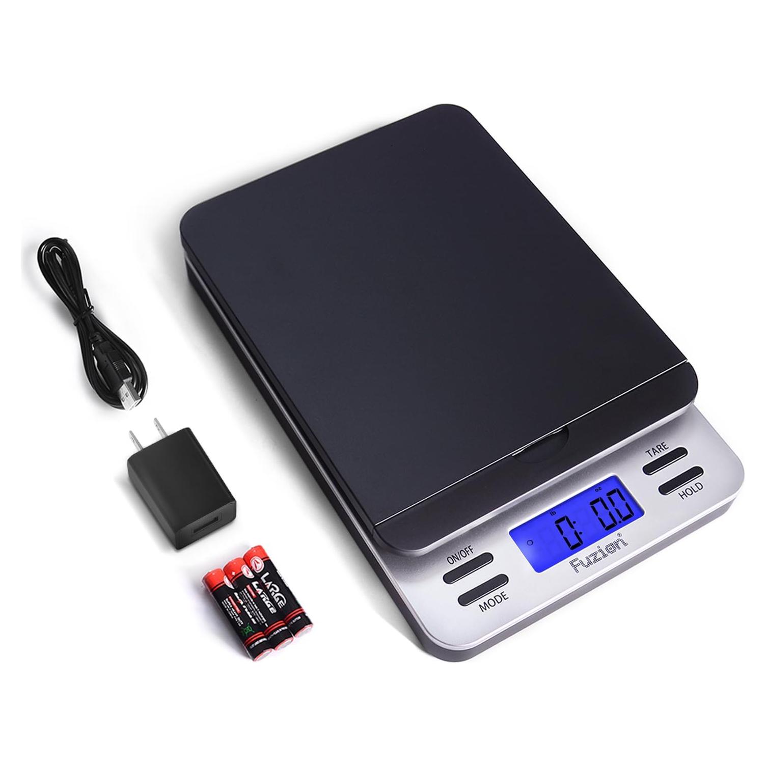 Báscula Postal Digital Fuzion 39 kg con Función Tara y Retención