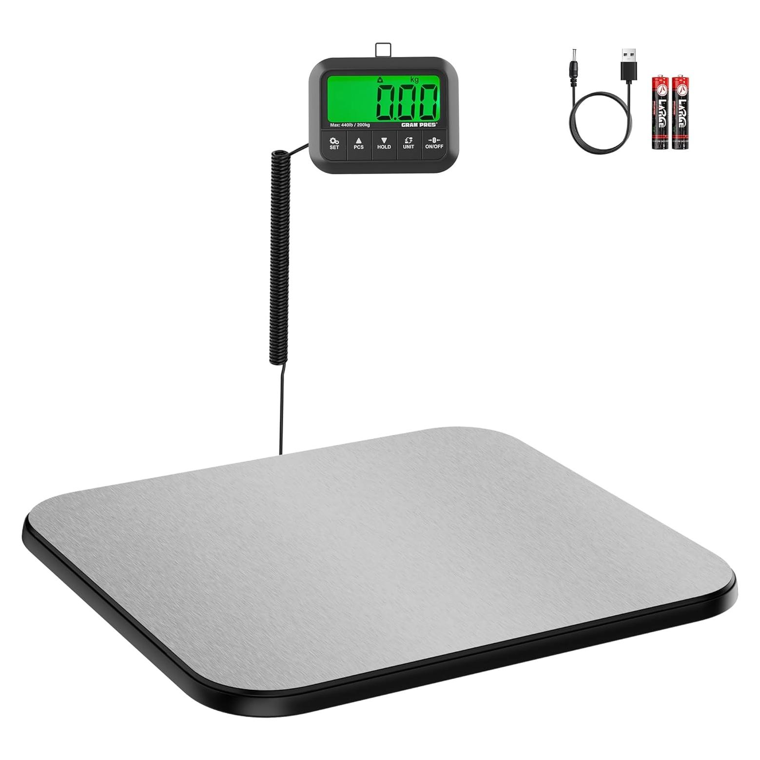 Báscula Digital de Franqueo GRAM PRES 200 kg/10 g con Tara