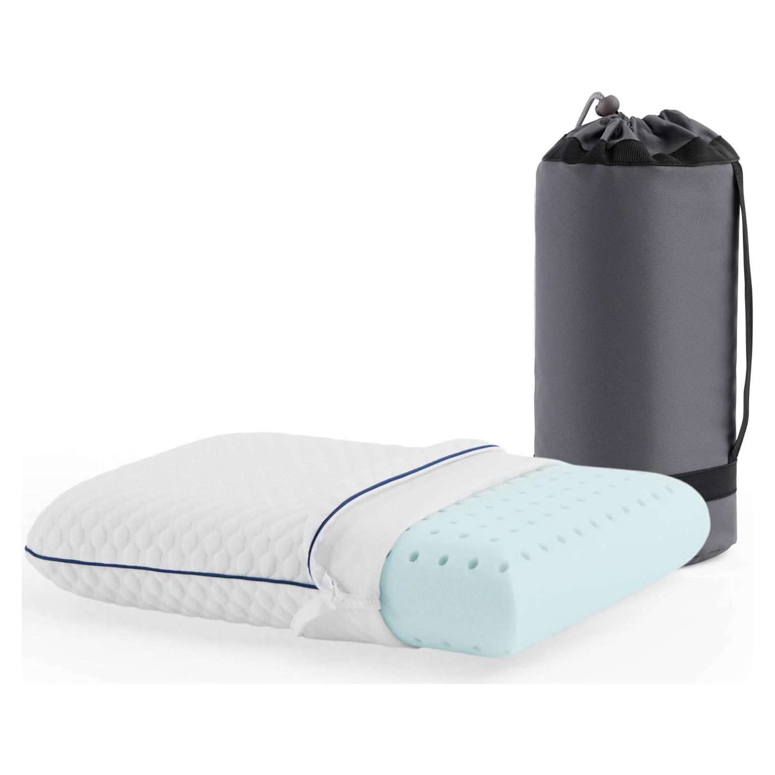 Almohada de Viaje Weekender Espuma Memoria con Gel 45x30cm