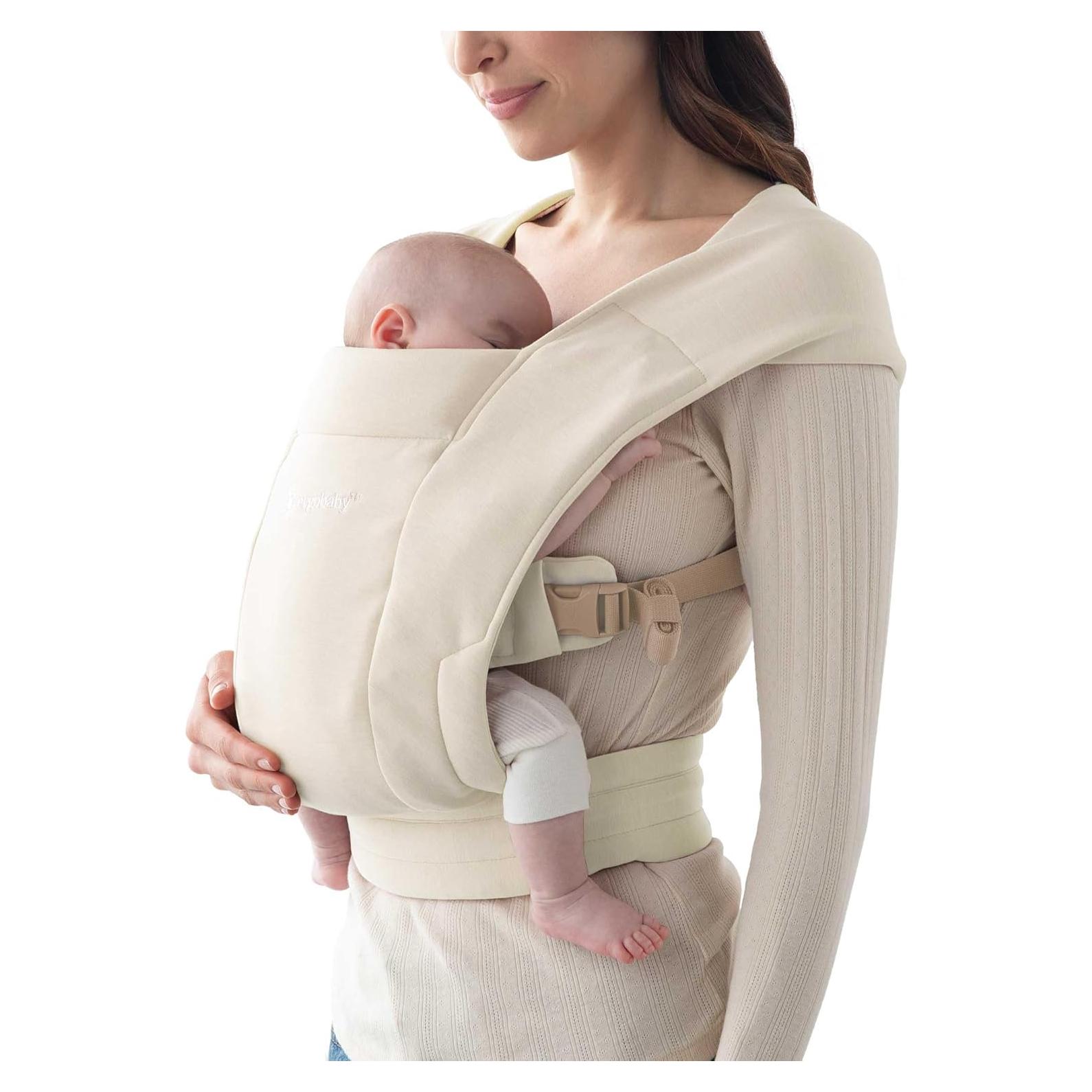 Portabebés Ergobaby Embrace Knit Crema - 3.2 a 11.3 kg