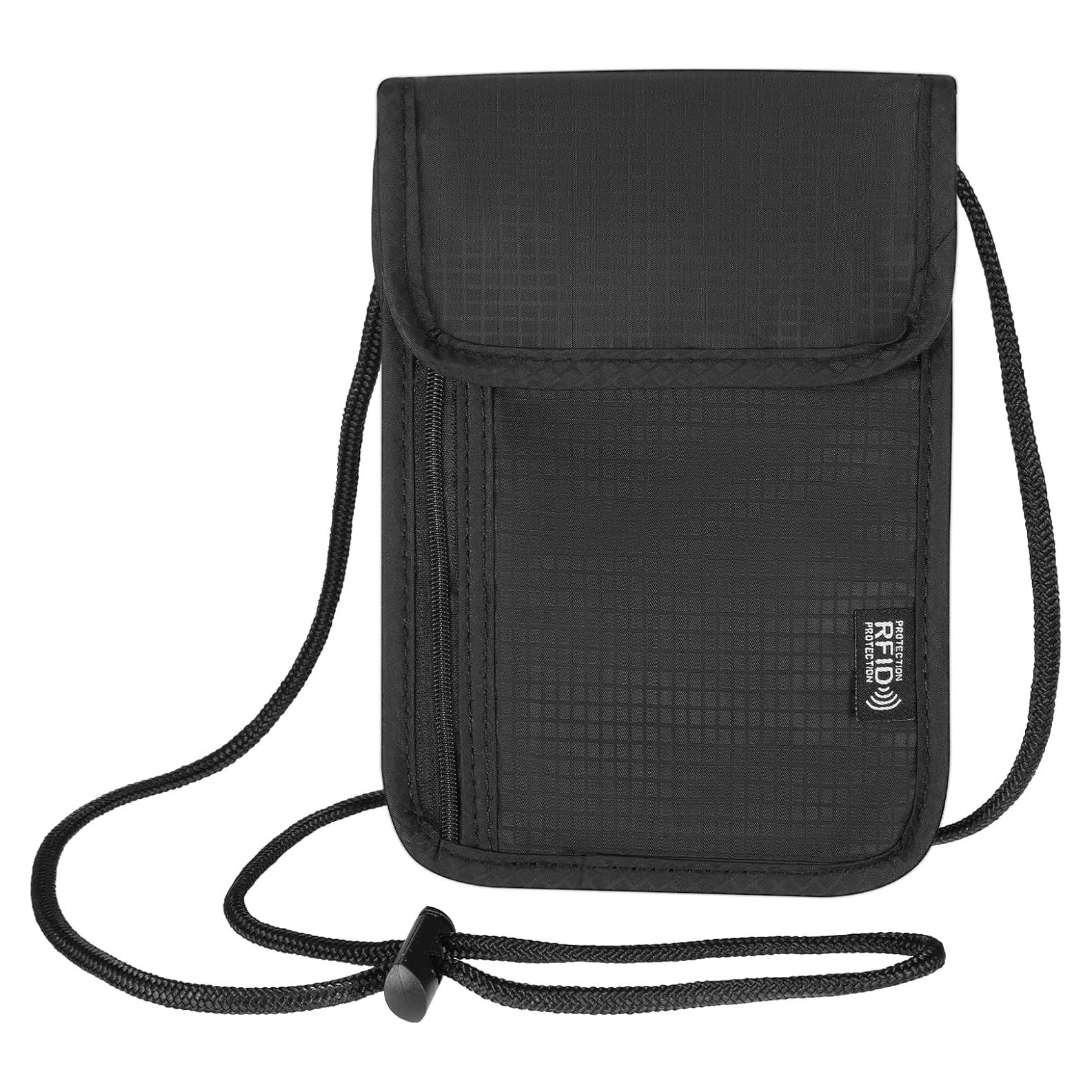 Portafolio de Viaje con Bloqueo RFID Bruislard Negro