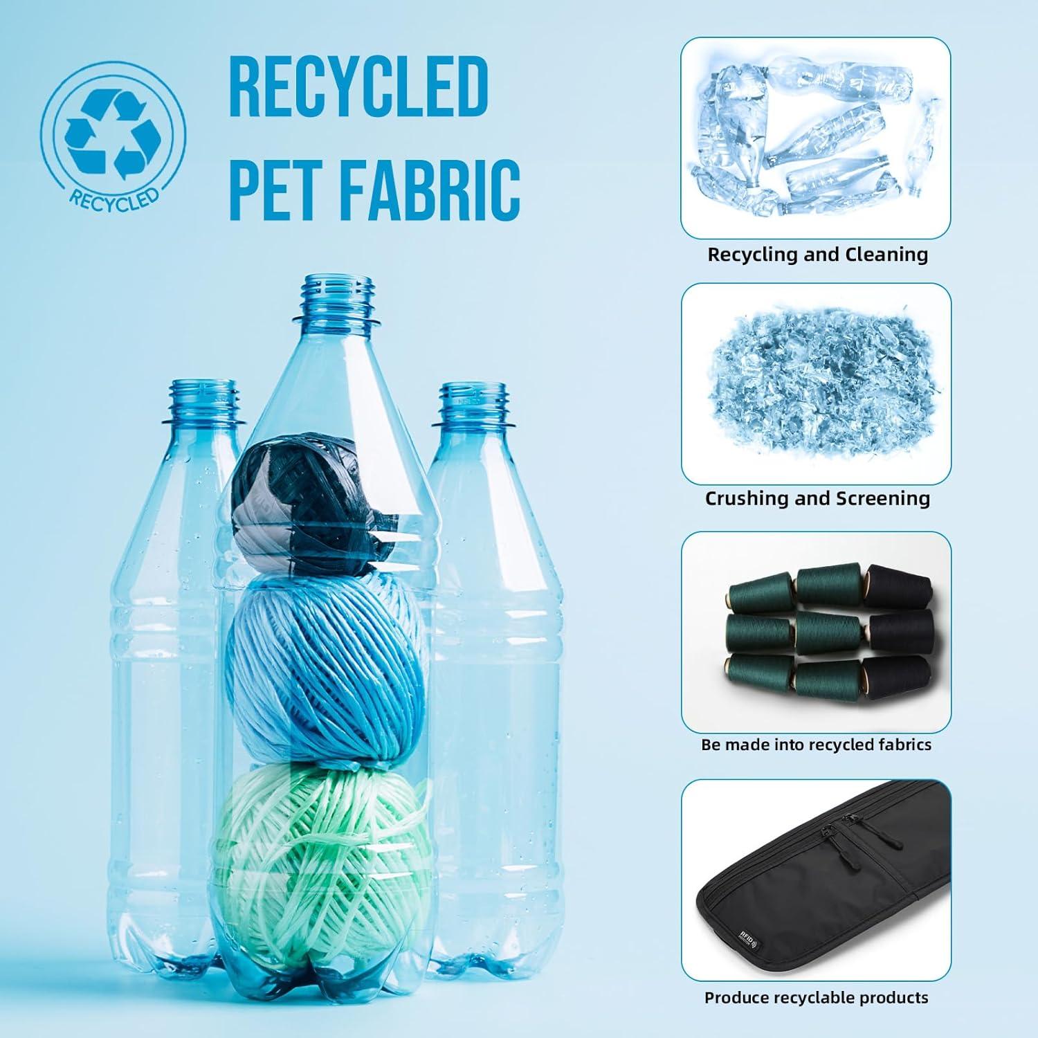 Portapasaporte de Viaje P TRAVEL - Funda RFID Ajustable Negra