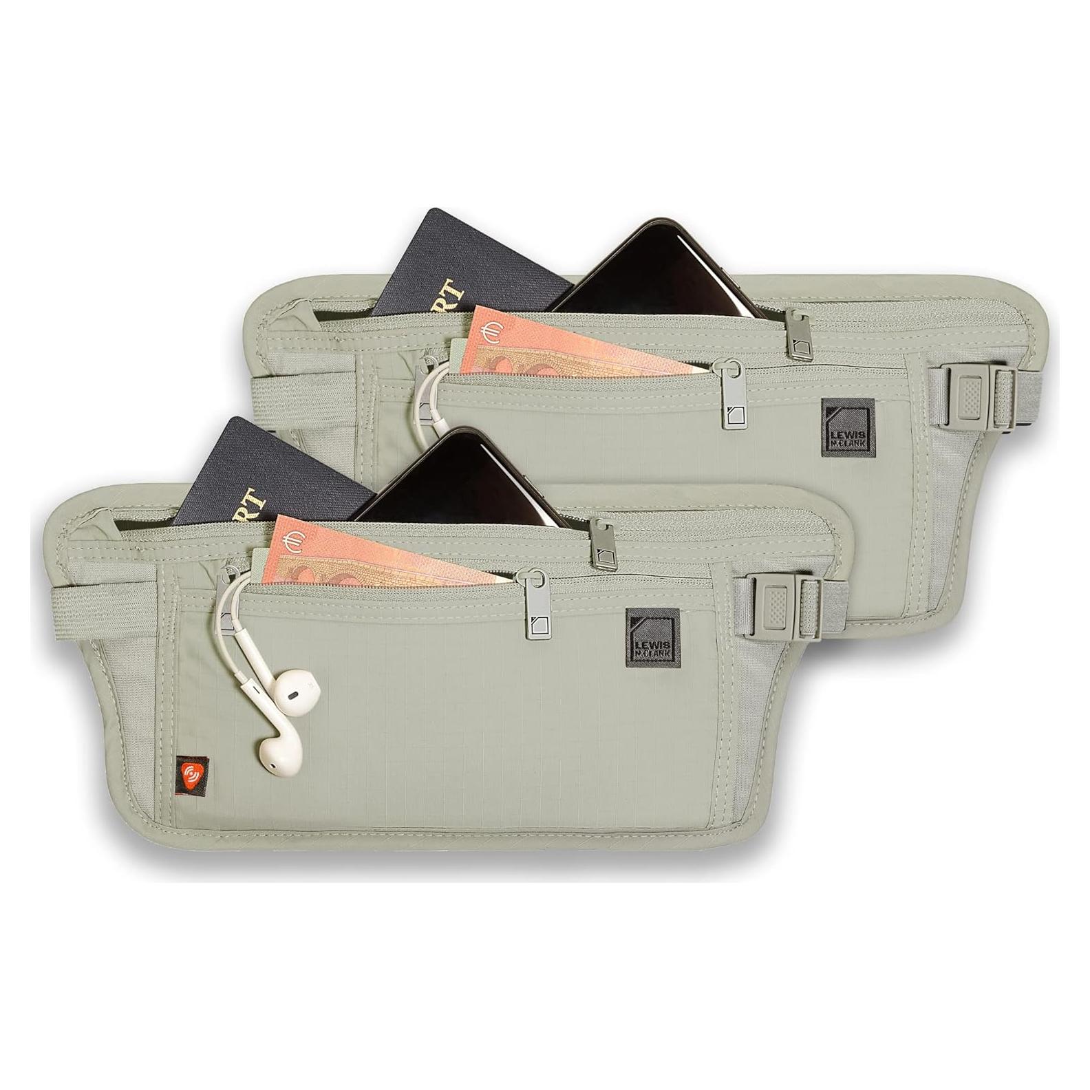 Billetera Antirrobo Lewis N. Clark con Bloqueo RFID Unisex