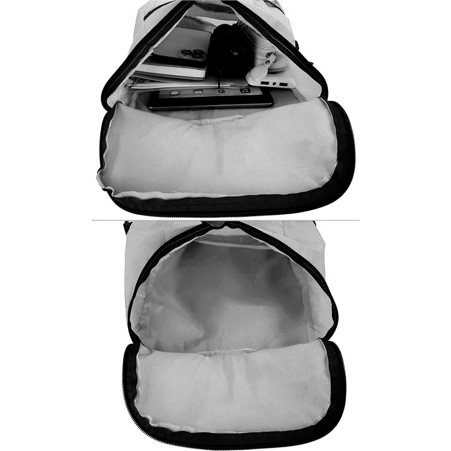 Mochila Plegable Ligera Impermeable Unisex 14x26x40cm