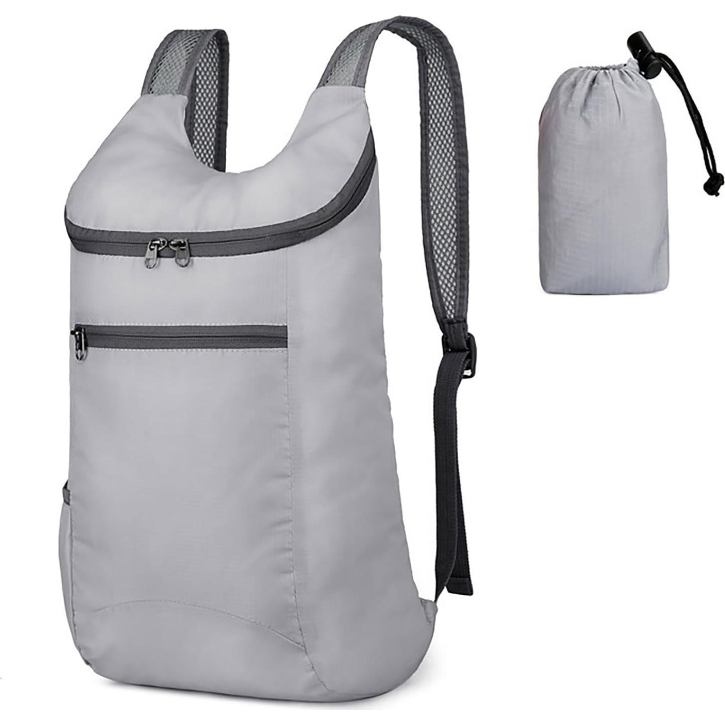 Mochila Plegable Ligera Impermeable Unisex 14x26x40cm