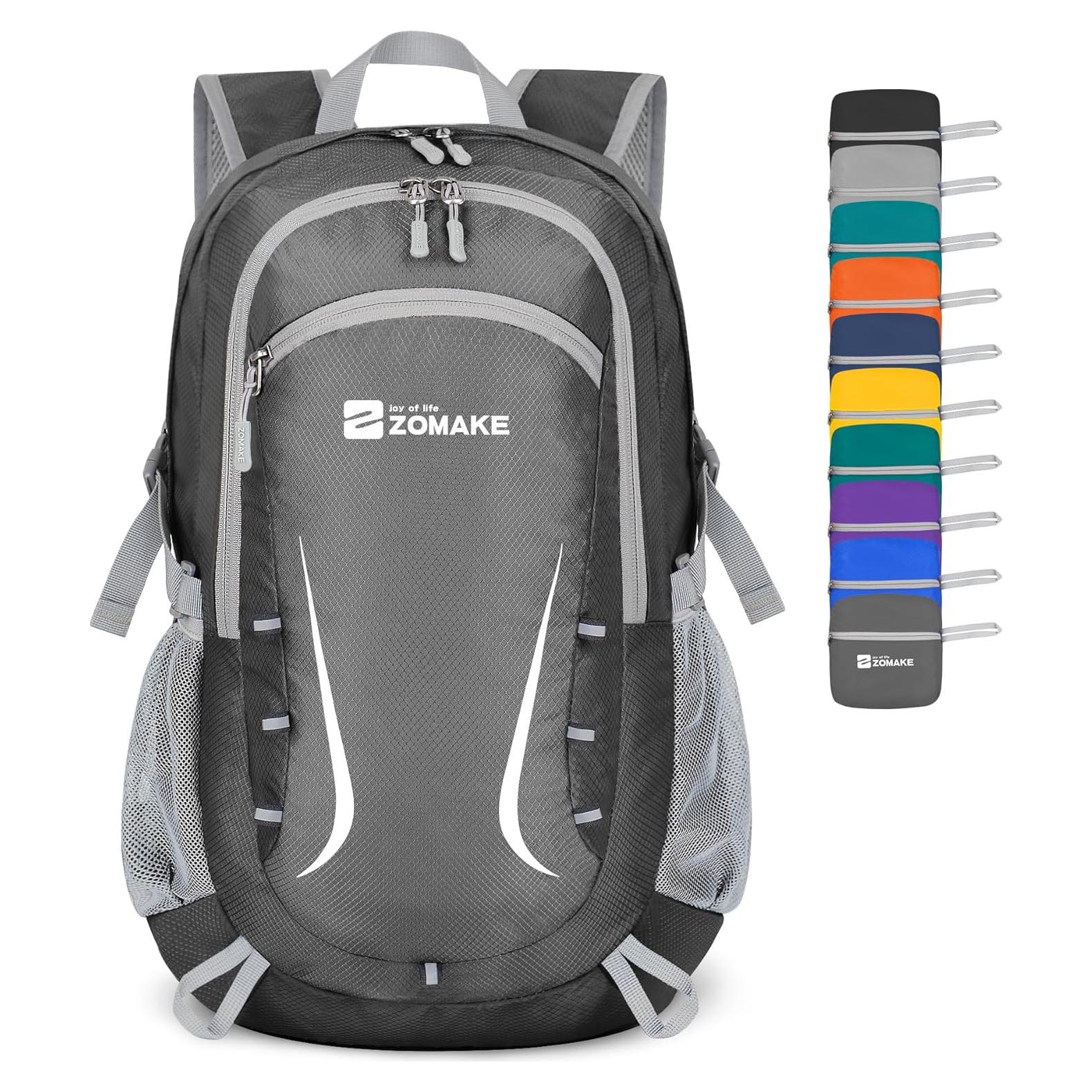 Mochila Plegable ZOMAKE 35L Resistente al Agua para Senderismo