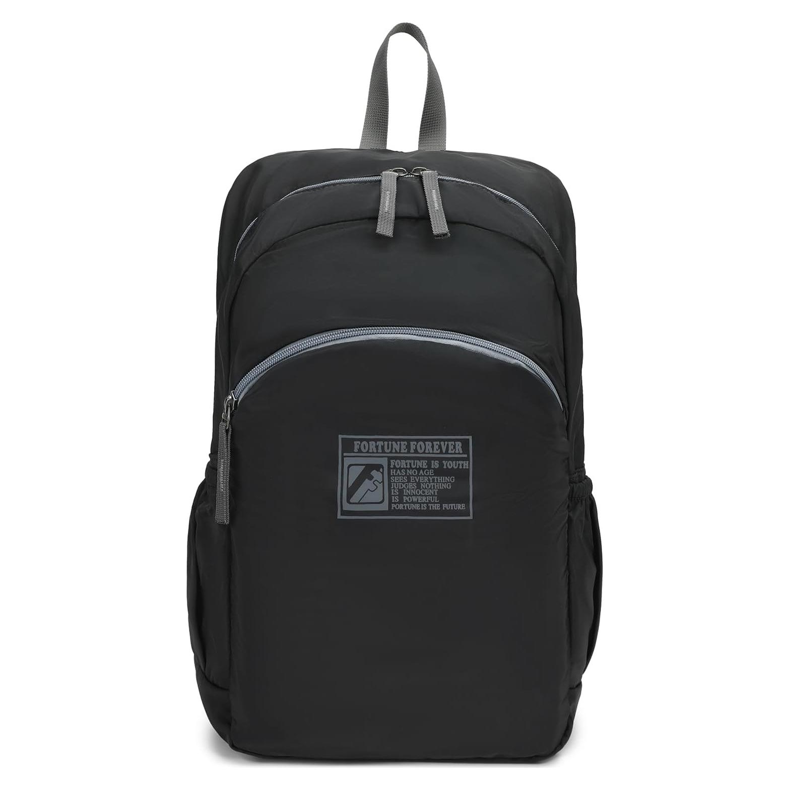 Mochila de viaje plegable 20L Genérico impermeable negra