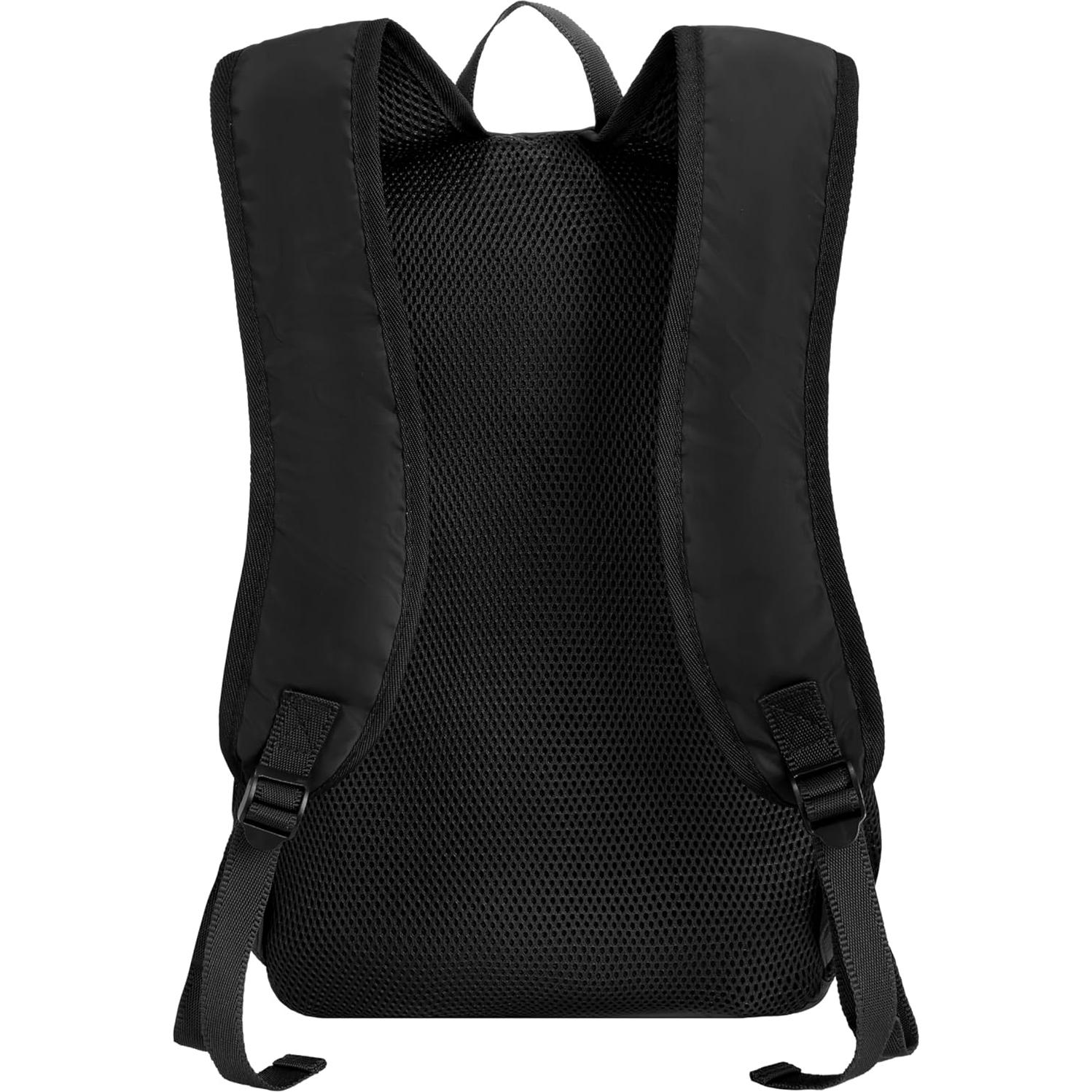 Mochila Plegable Travelon 18.5L Unisex Negra 28x43cm