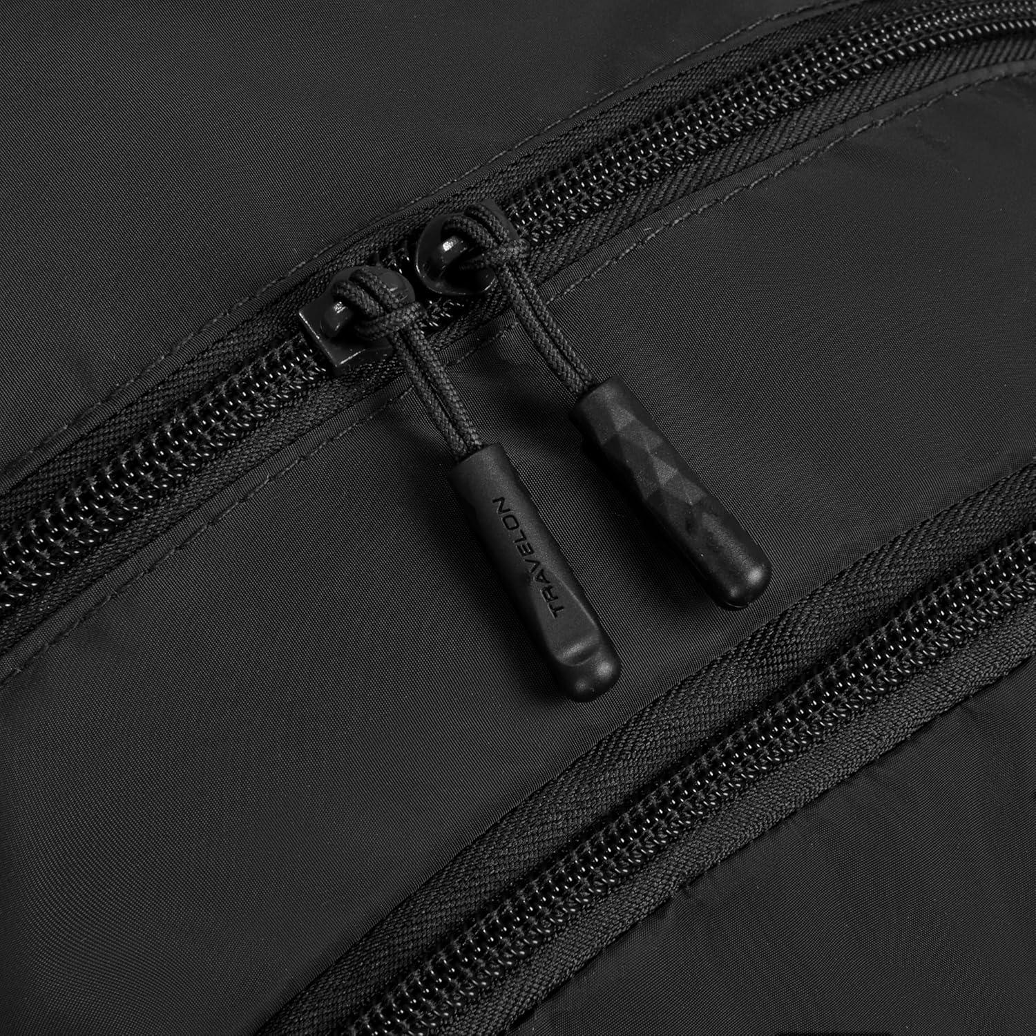 Mochila Plegable Travelon 18.5L Unisex Negra 28x43cm