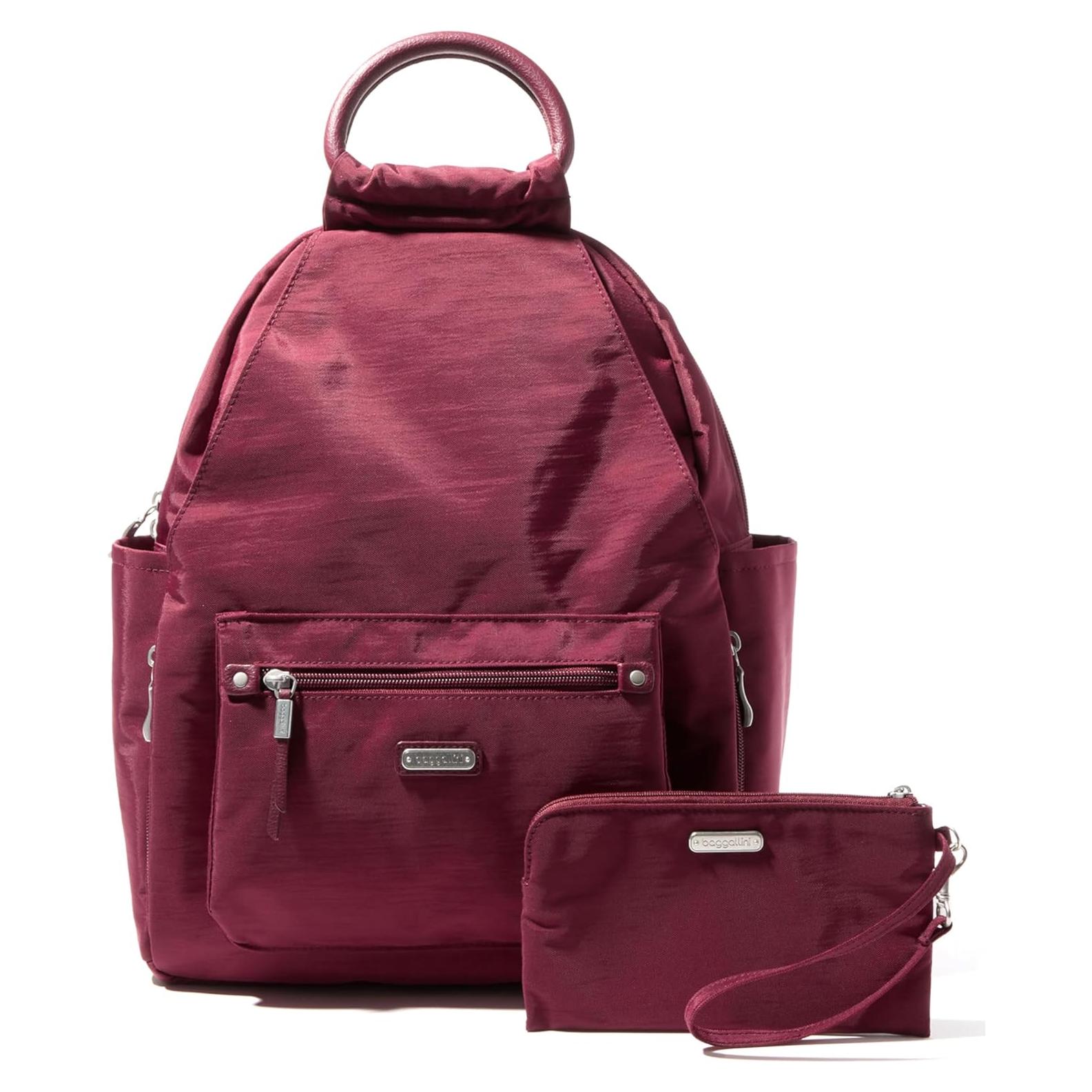 Mochila Baggallini Todo el Día con Monedero RFID 39x28 cm