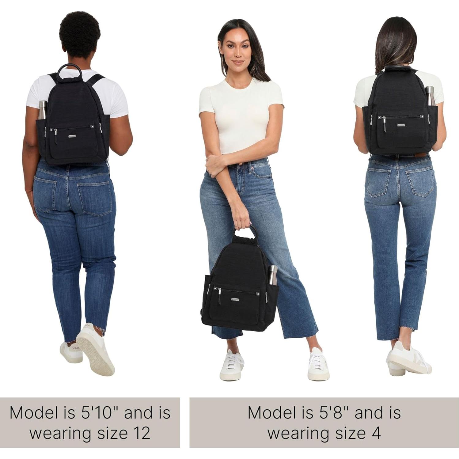 Mochila Baggallini Todo el Día con Monedero RFID 39x28 cm