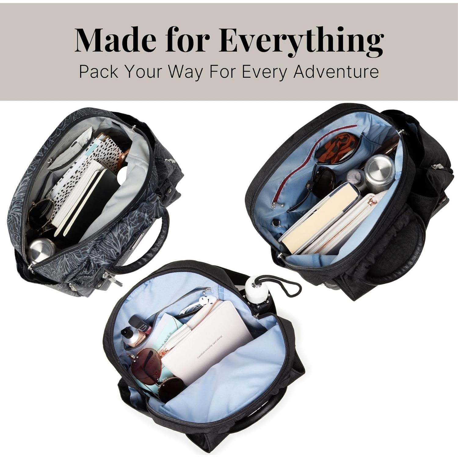 Mochila Baggallini Todo el Día con Monedero RFID 39x28 cm