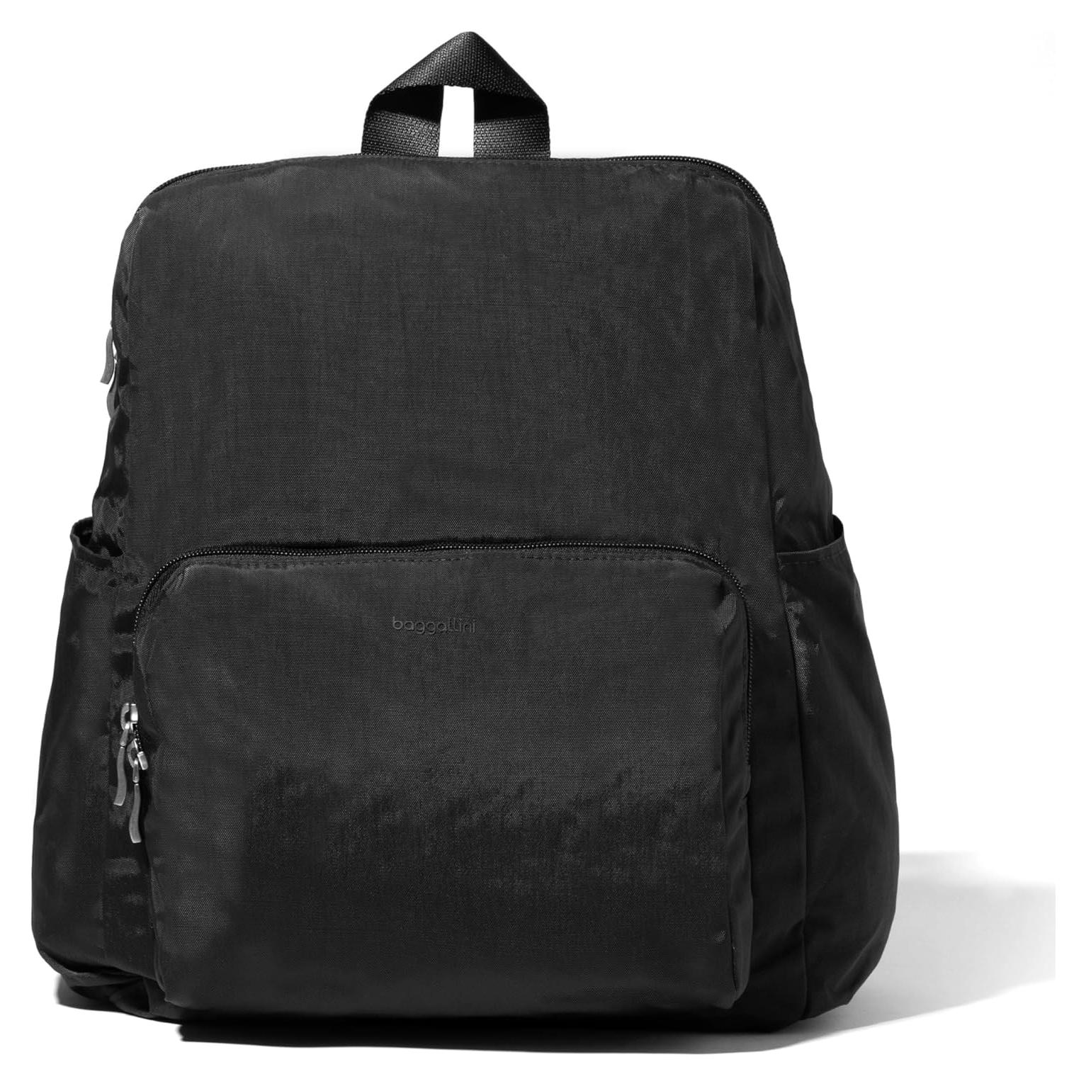 Mochila Plegable Baggallini para Mujeres Negra 34.93x28.58x15.88 cm