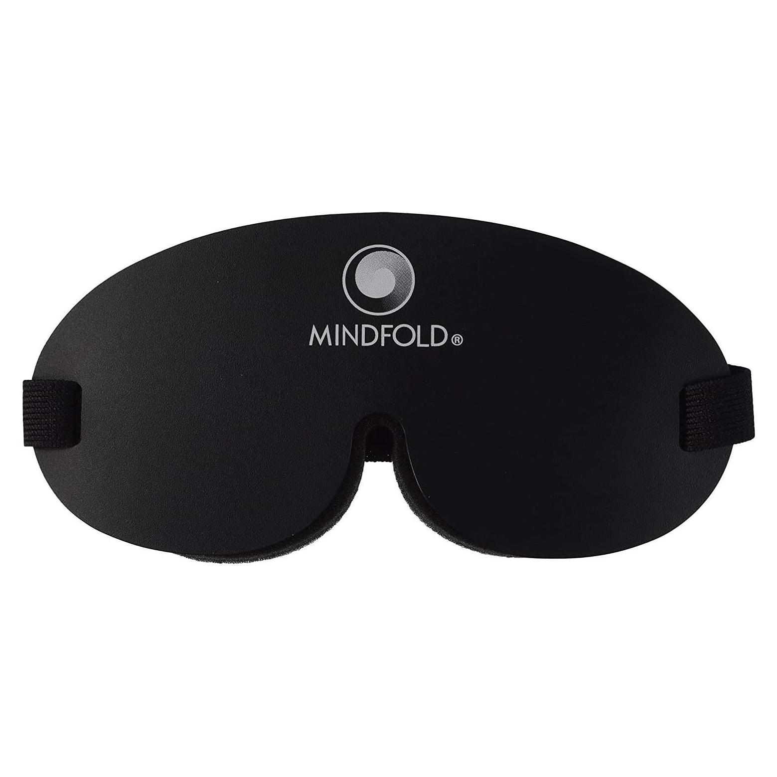 Máscara de Relajación Mindfold - Oscuridad Total con Ojos Abiertos