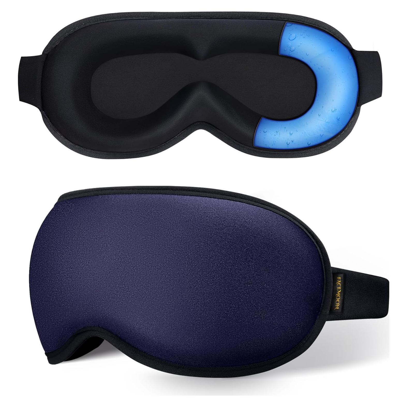 Máscara de Ojos de Gel Frío 3D FACEMOON - Alivio para Ojeras