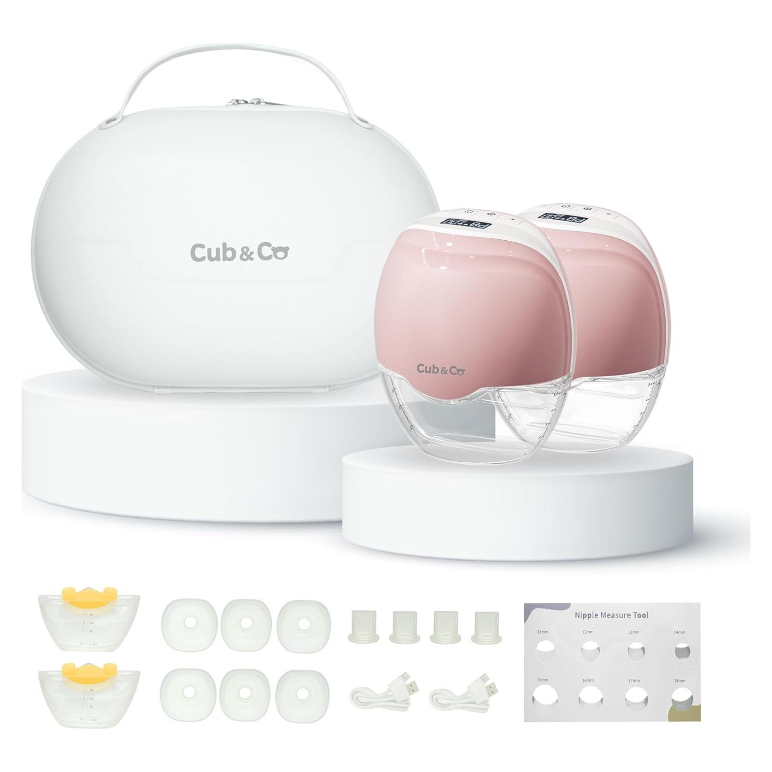 Extractor de Leche Eléctrico Portátil Cub & Co - 120ml, 3 Modos