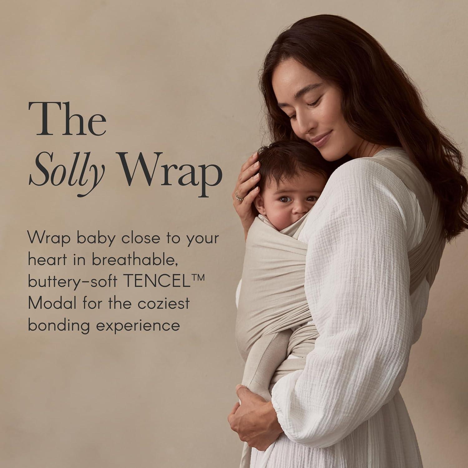 Portabebés Solly Baby Wrap Albahaca 3.6-11.3 kg Suave