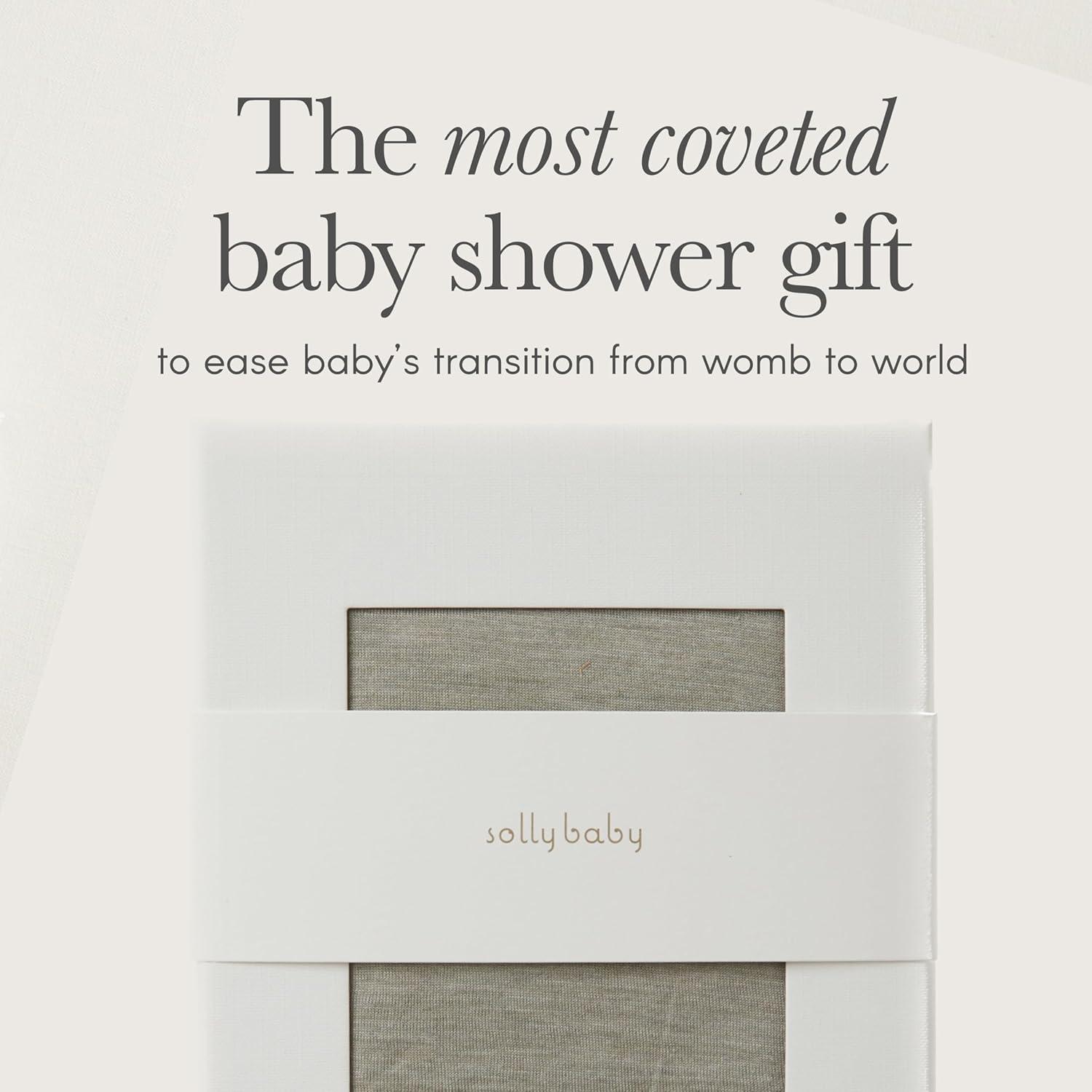 Portabebés Solly Baby Wrap Albahaca 3.6-11.3 kg Suave