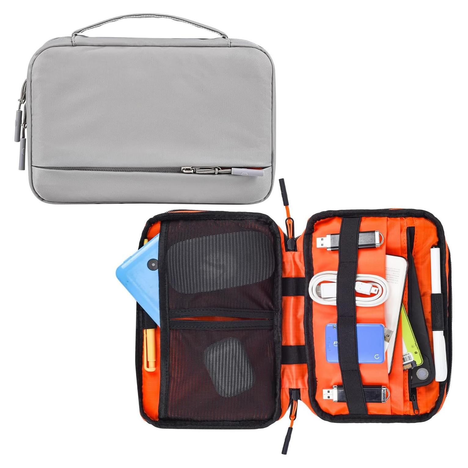 Bolsa Organizadora de Cables CAAORDKSO Azul 24x15.7cm